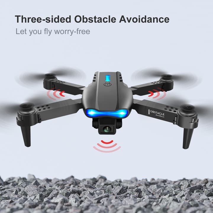 4K HD Dual Camera Drone with 1 Gift Premium Zahra Perfume (Pack of 02)